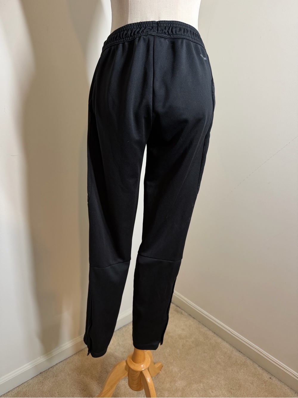 Adidas Women’s Climacool Sweatpants Track Pants - SZ M - Black Pockets - Picture 2 of 12